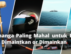 Olahraga Paling Mahal untuk Dimainkan