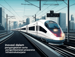 Inovasi dalam pengangkutan serta pengembangan prasarana infrastrukturjalur