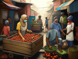 Masalah pelanggaran hak pekerja serta situasi kegiatan di bagian informal