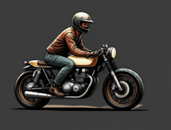 Perubahan Motor Café Racer yang Lagi Gaya