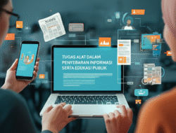 Tugas alat dalam penyebaran informasi serta edukasi publik